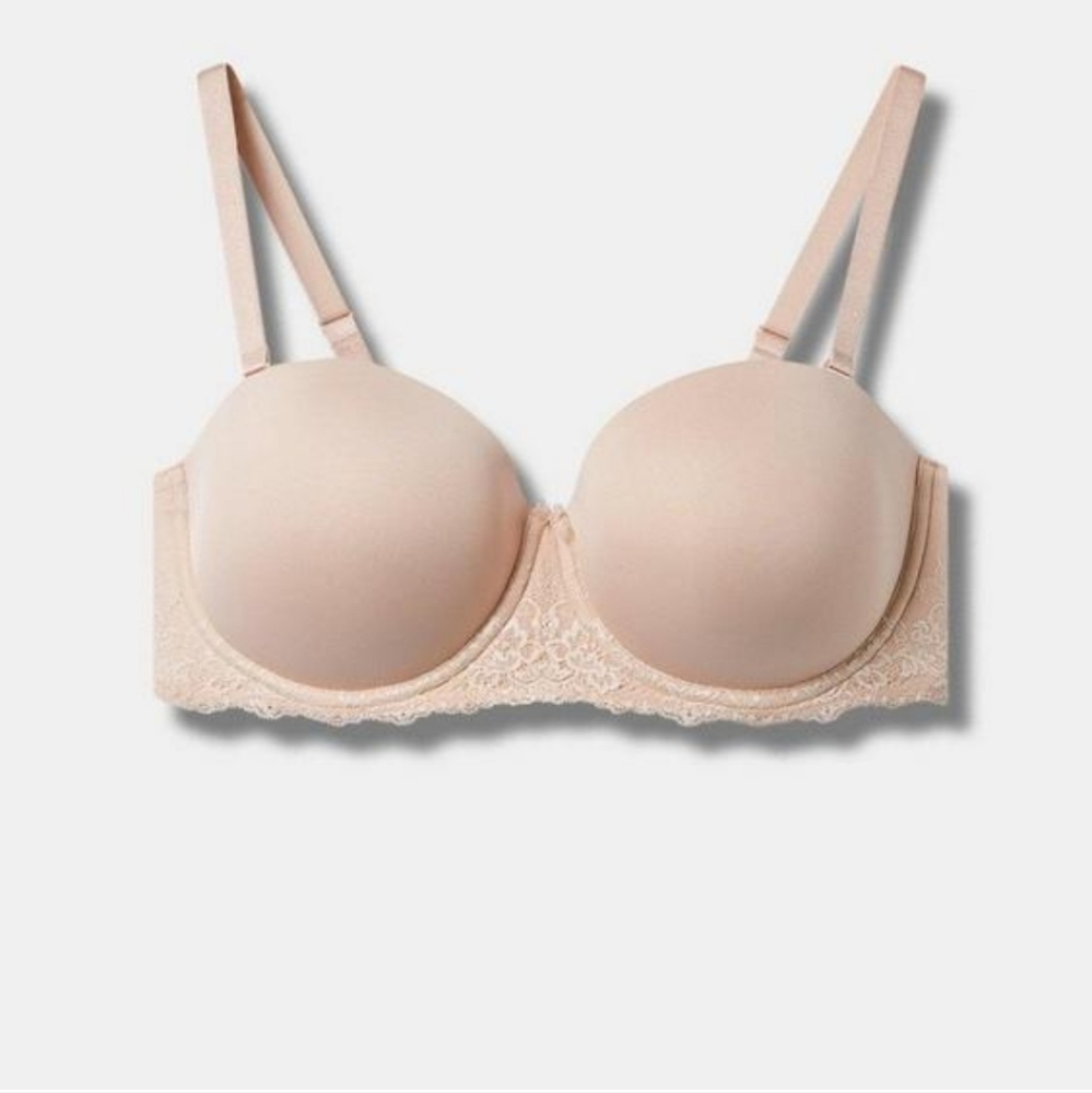 Strapless bra